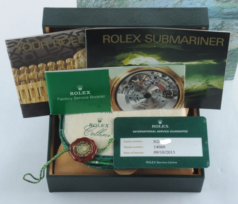 No Date Rolex Submariner 14060