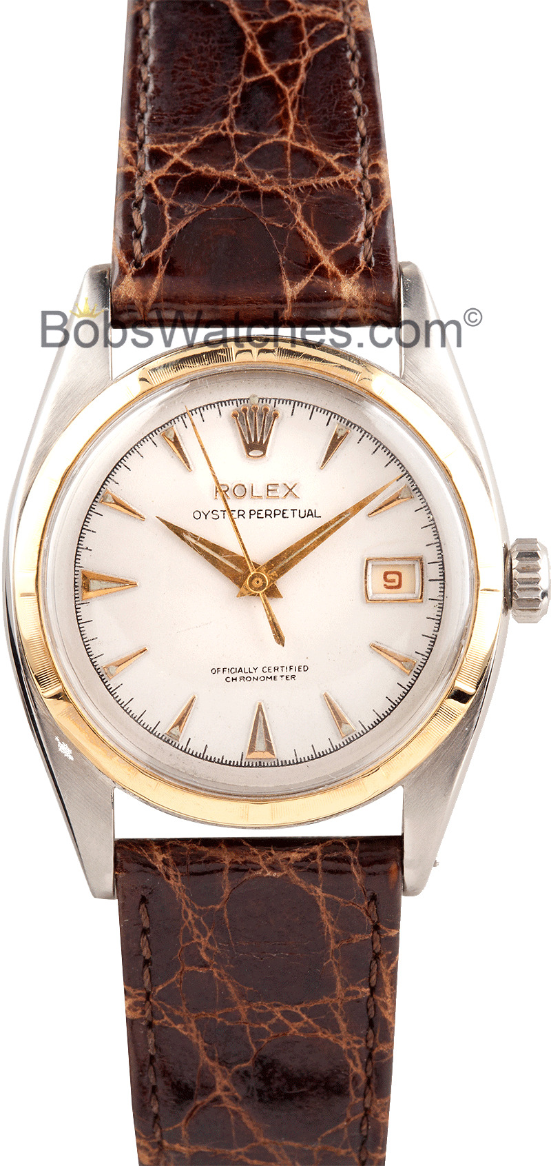 mens leather rolex