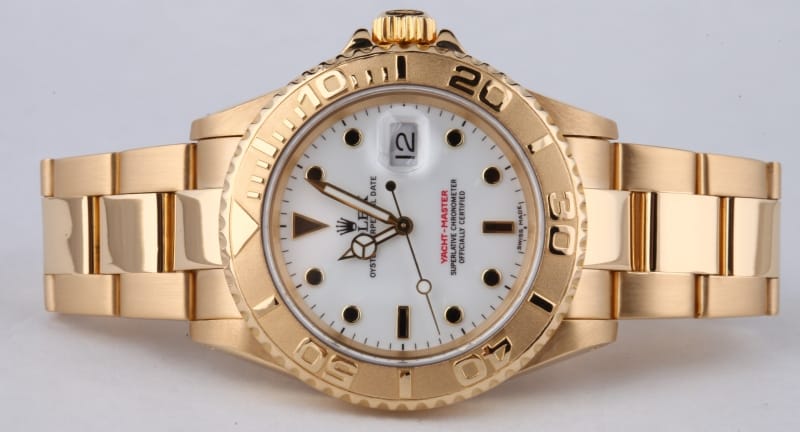 rolex yachtmaster 18k