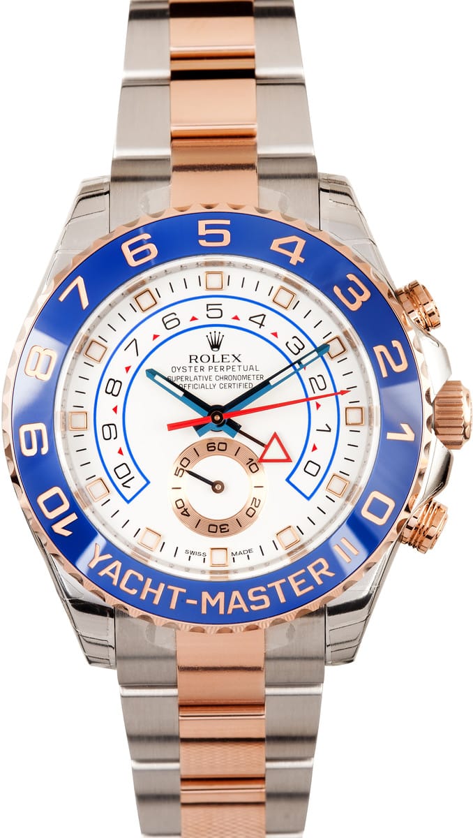 Rolex Yachtmaster 2 Rose Gold - Save on 100% Authentic Rolex at Bobs