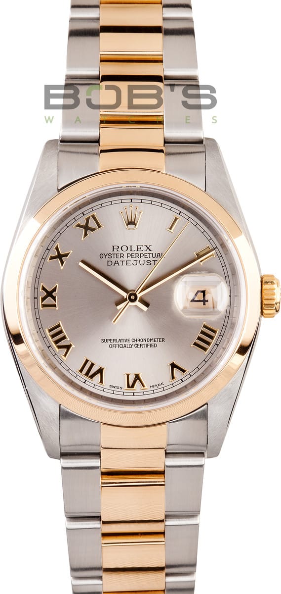 Rolex DateJust Oyster 16203 at Bob's Watches - 100% Rolex