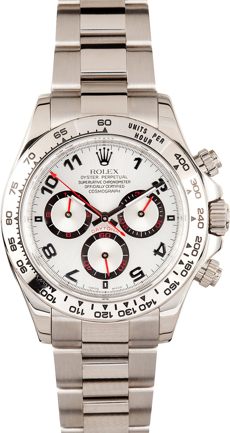 rolex white gold daytona