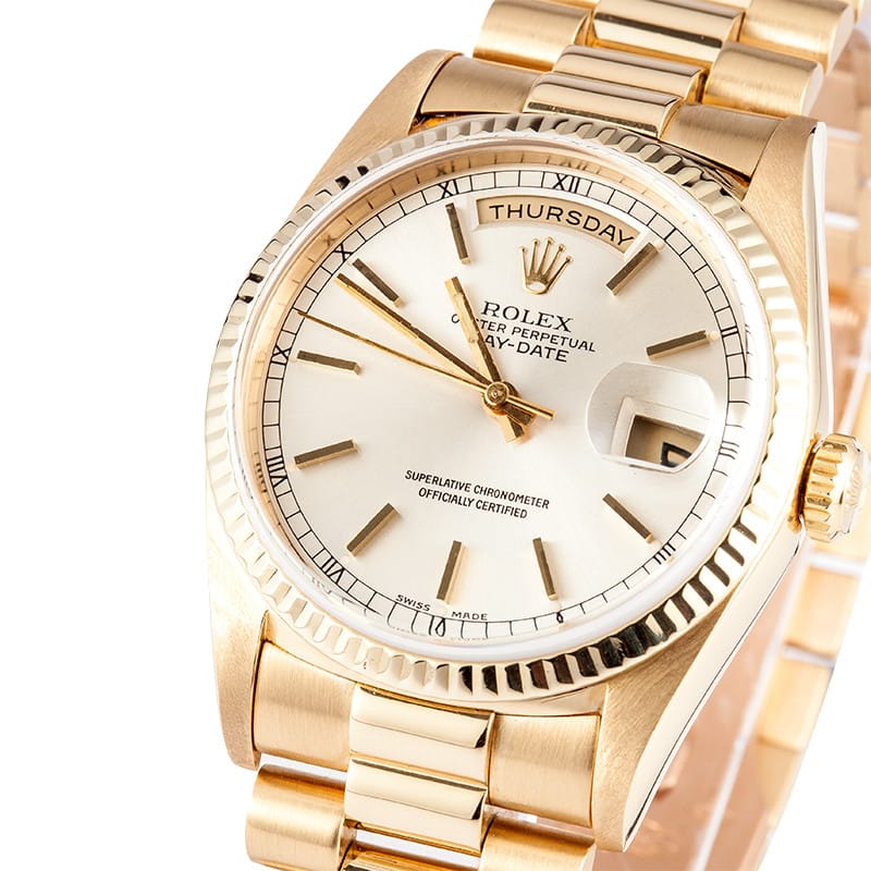 rolex day date double quick set