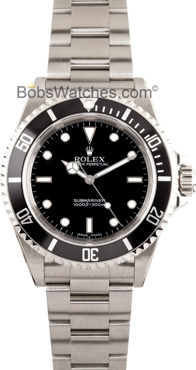 Pre-owned Rolex Submariner 14060M No Date