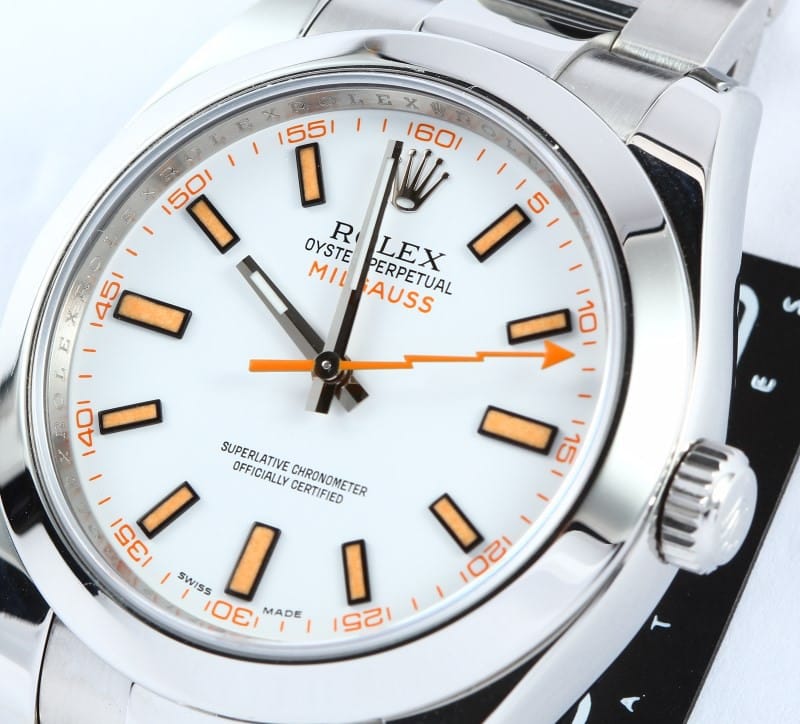 Rolex Milgauss White - Bob's Watches