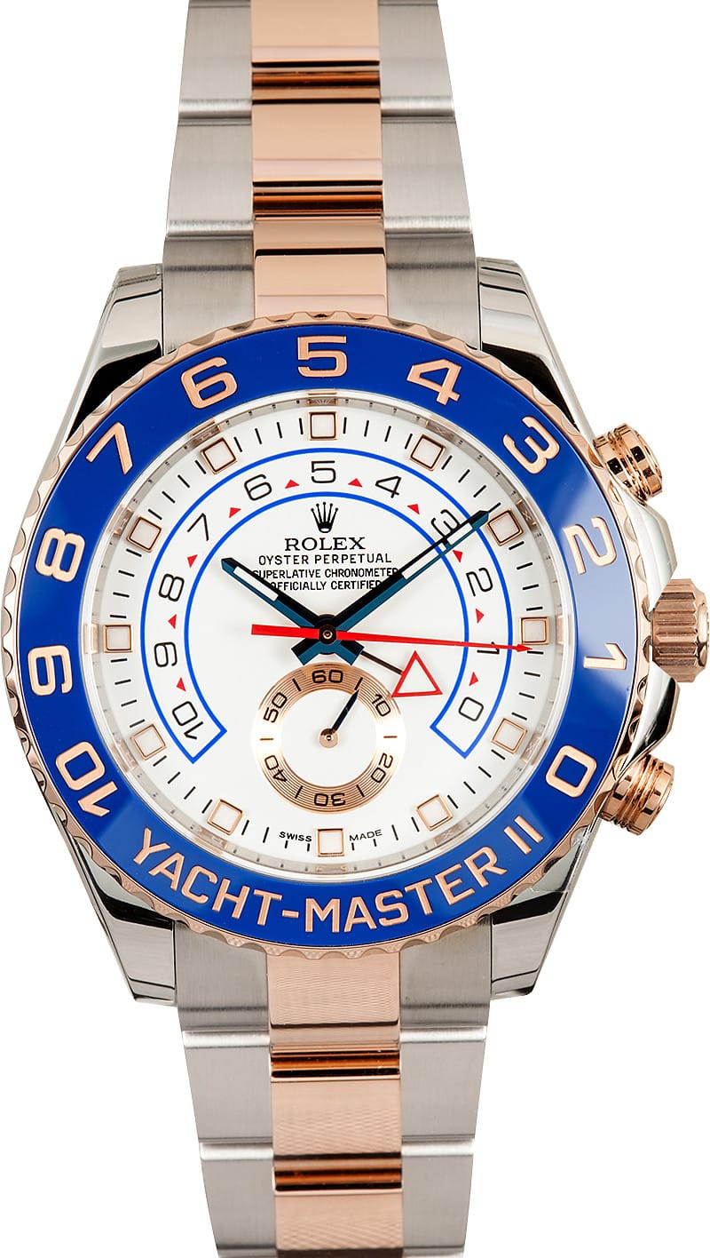 Rolex Yachtmaster 2 Rose Gold - Save on 100% Authentic Rolex at Bobs