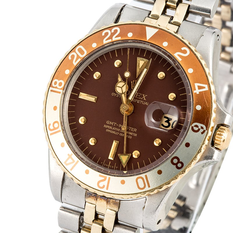 Rolex Vintage Gmt Master 1675 Root Beer