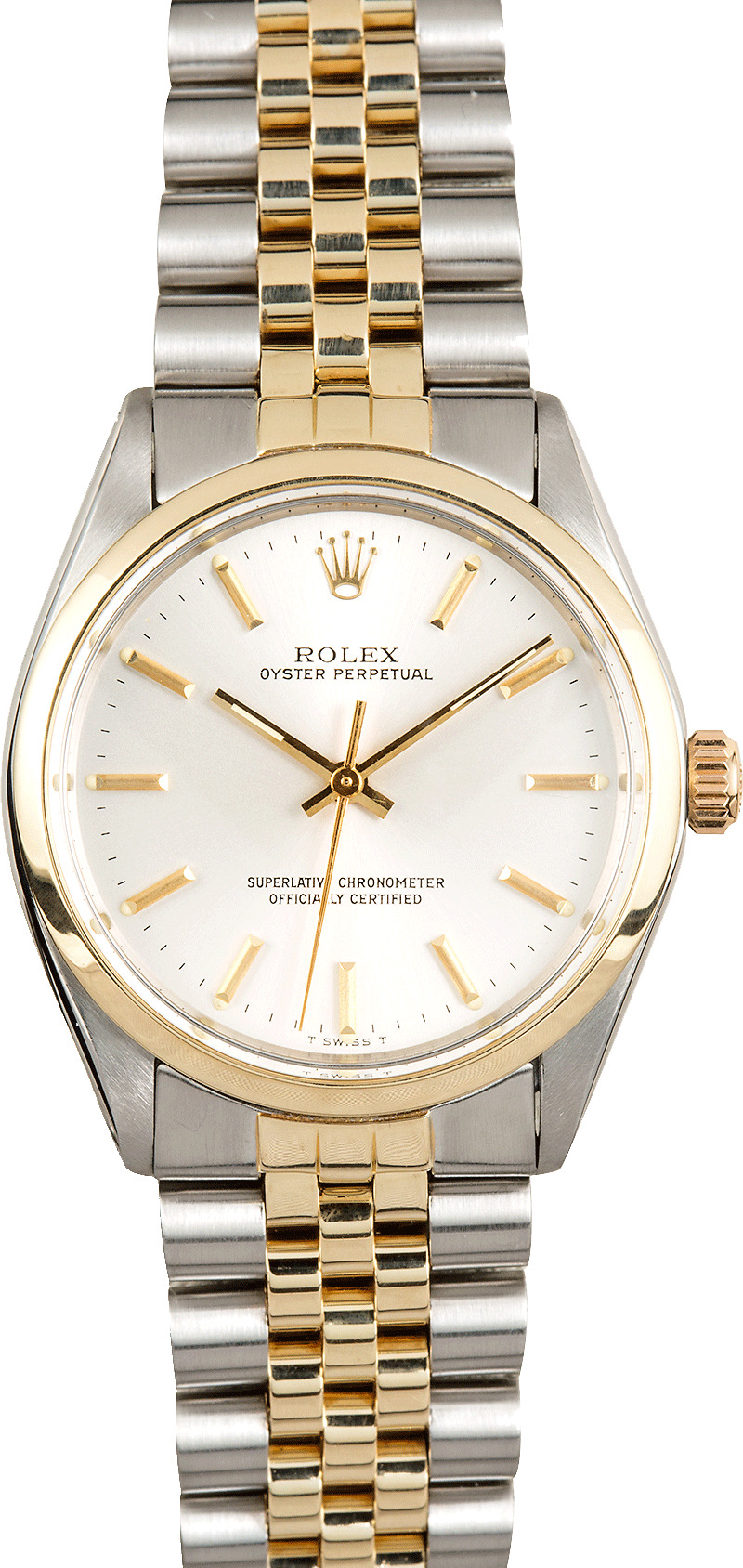 oyster two tone rolex price