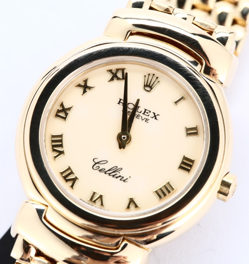 Ladies Rolex Cellini 6621 Gold 5252