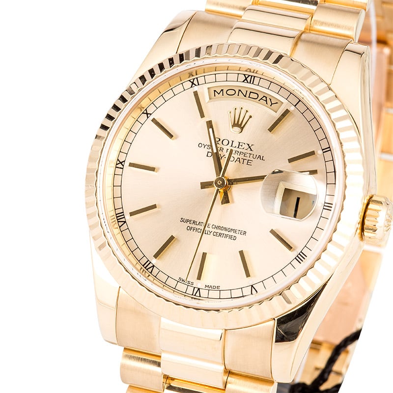 mens rolex 44mm presidential