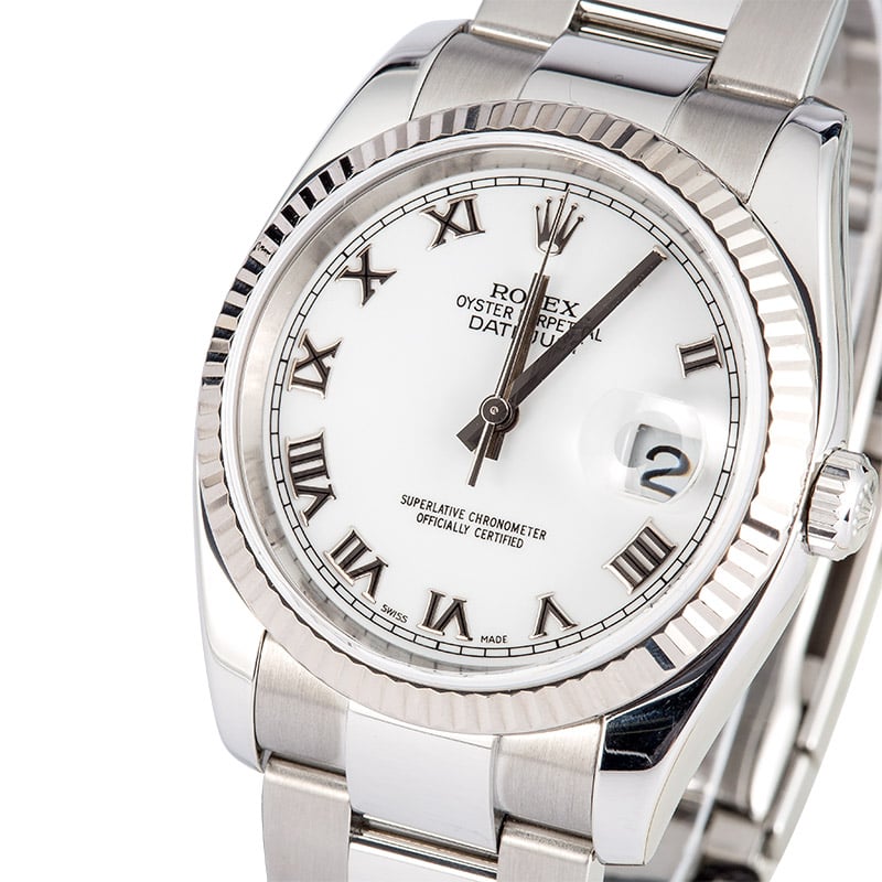 116234 white dial