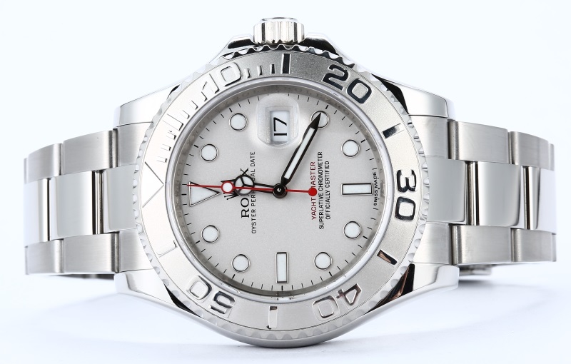 rolex yacht master platinum dial