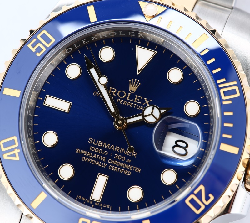 rolex submariner two tone ceramic