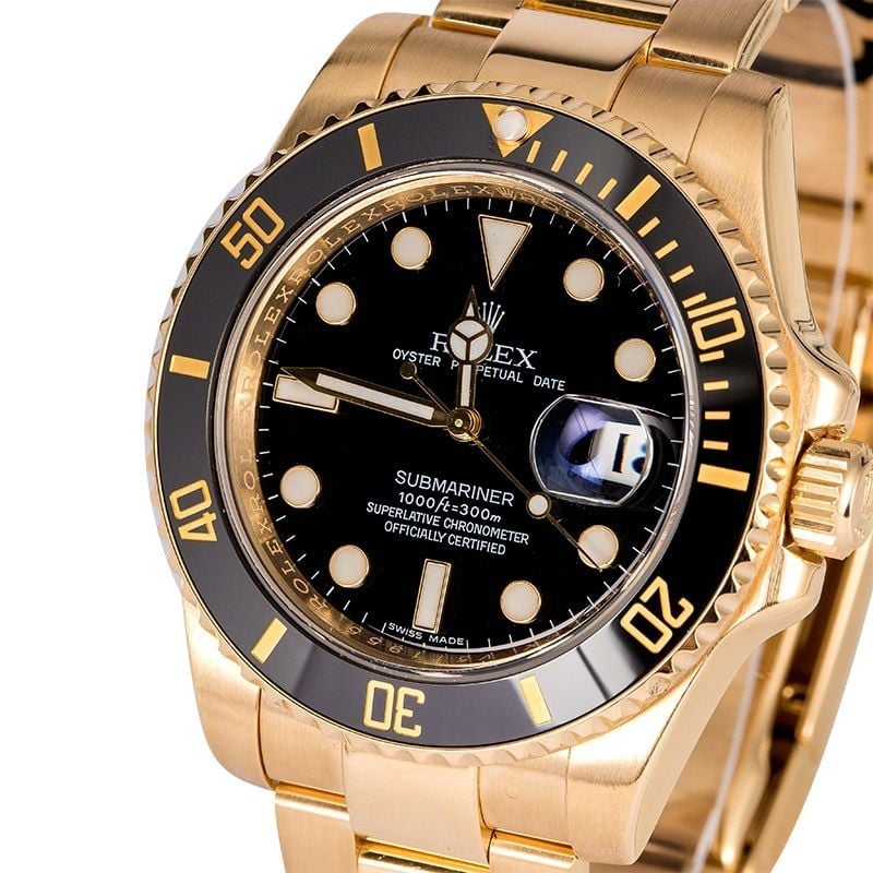 Buy Used Rolex Submariner 116618BKSO 