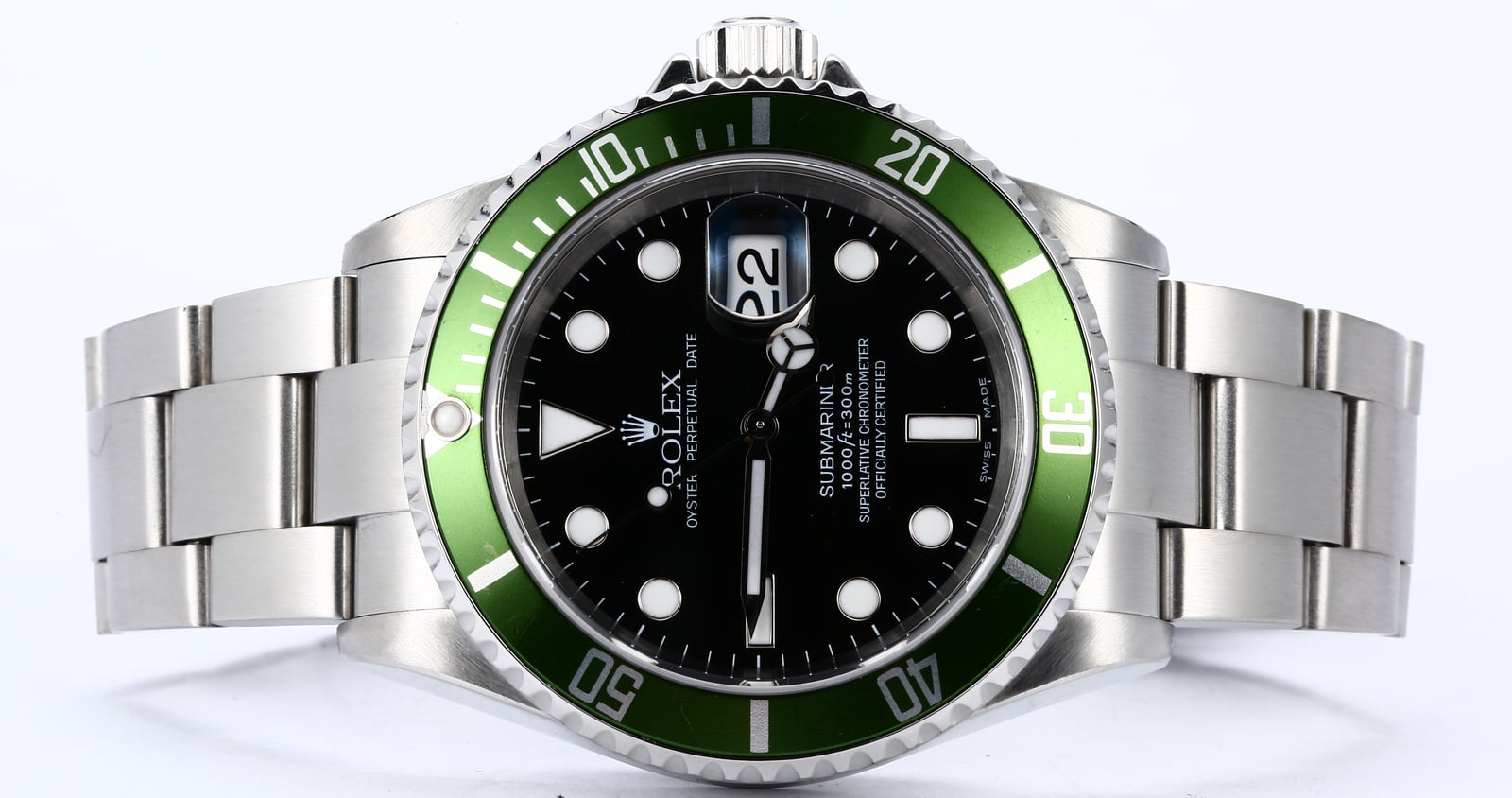 Rolex 'Kermit' Submariner 16610V