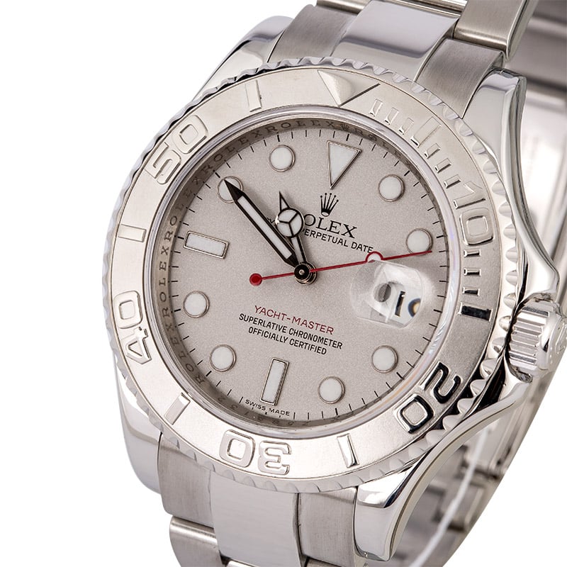 rolex yacht master platinum dial