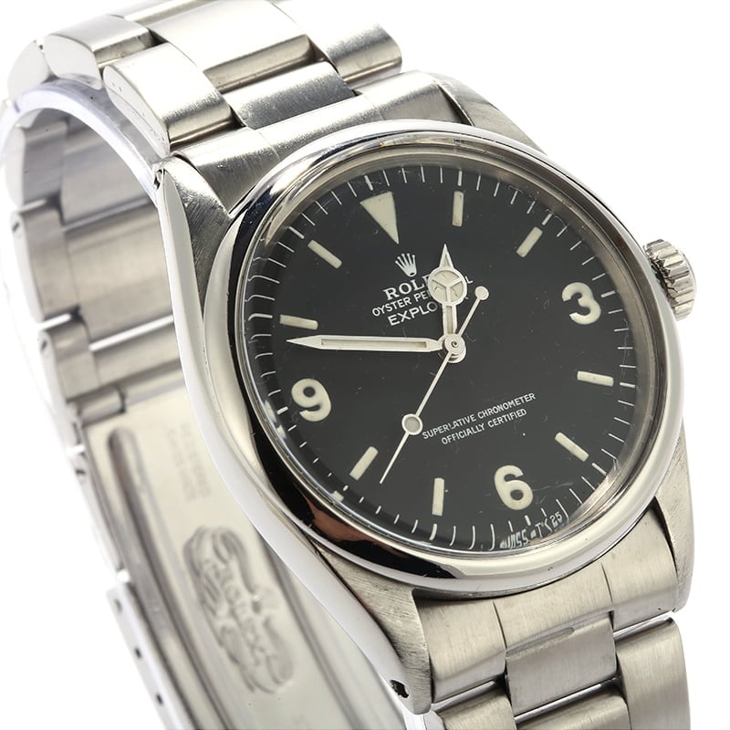 Vintage Rolex Explorer 1016 Pre-Owned Model | Bob's Watches - Sku: 121597