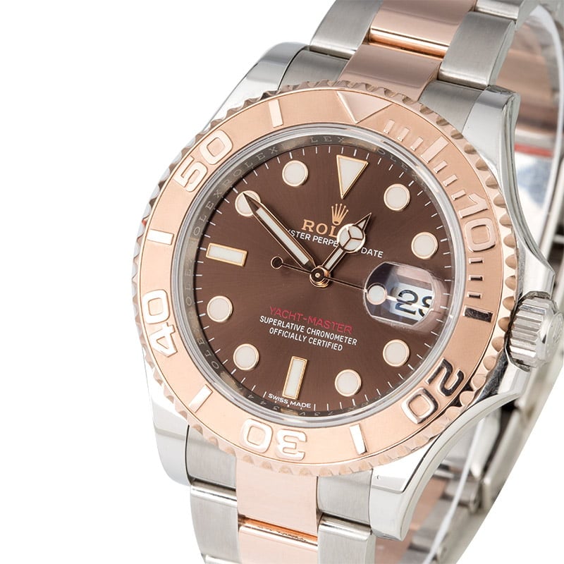 rolex yacht master chocolate dial