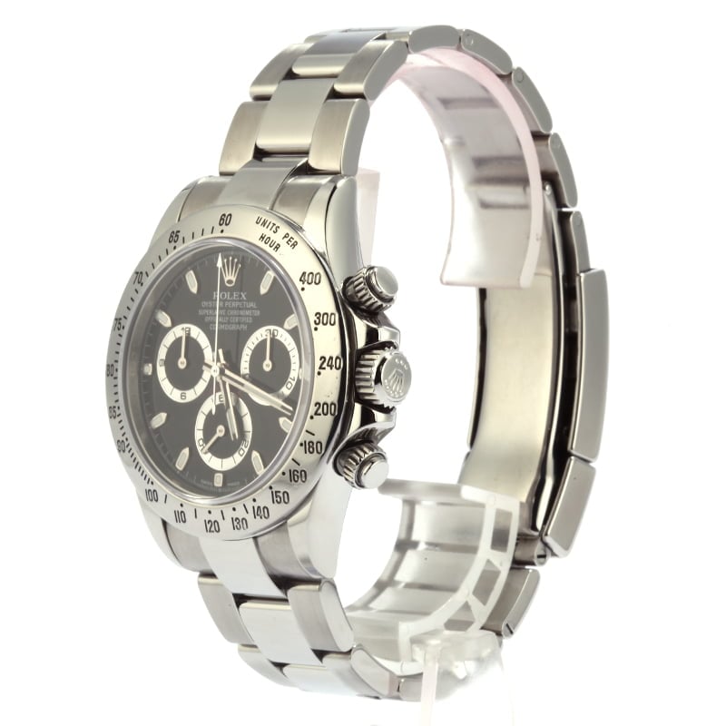 Buy Used Rolex Daytona 116520BKSO | Bob's Watches - Sku: 126815