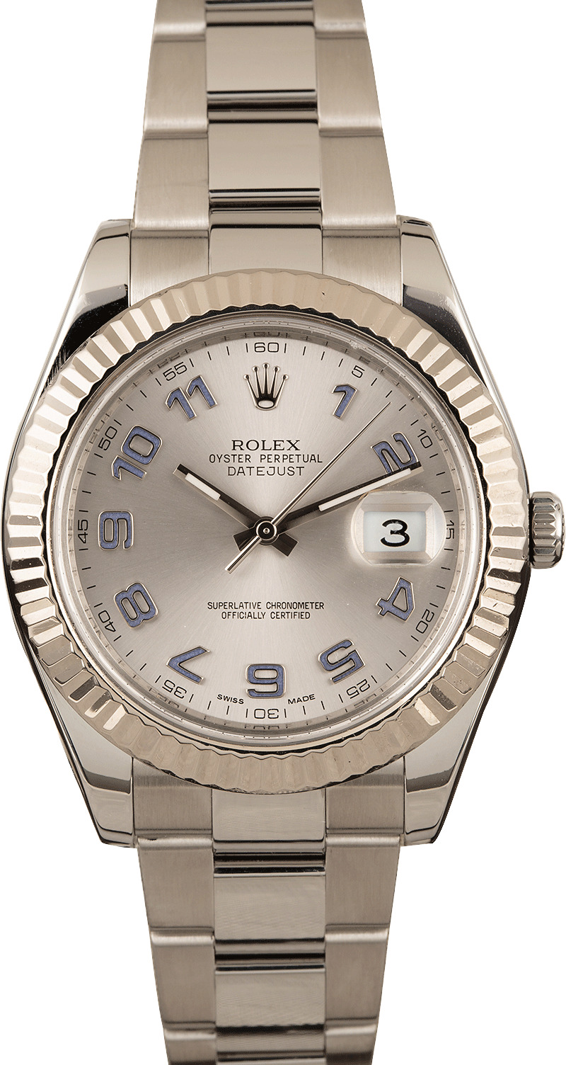 rolex datejust 2 rhodium dial