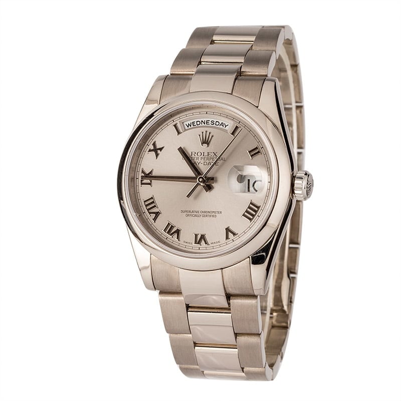 Rolex White Gold Presidential Day-Date 118209