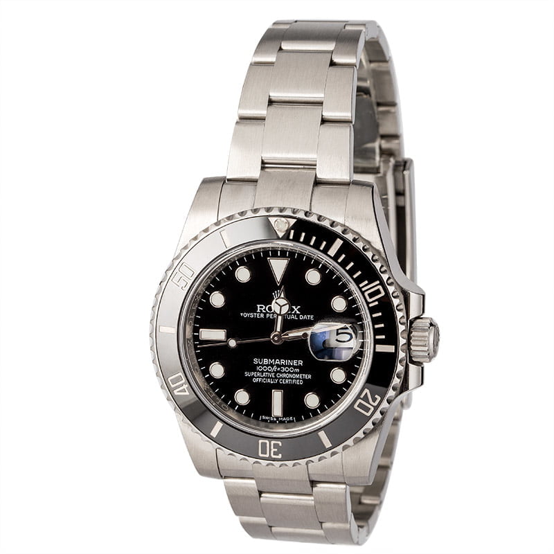 Buy Used Rolex Submariner 116610LN | Bob's Watches - Sku: 133346 x