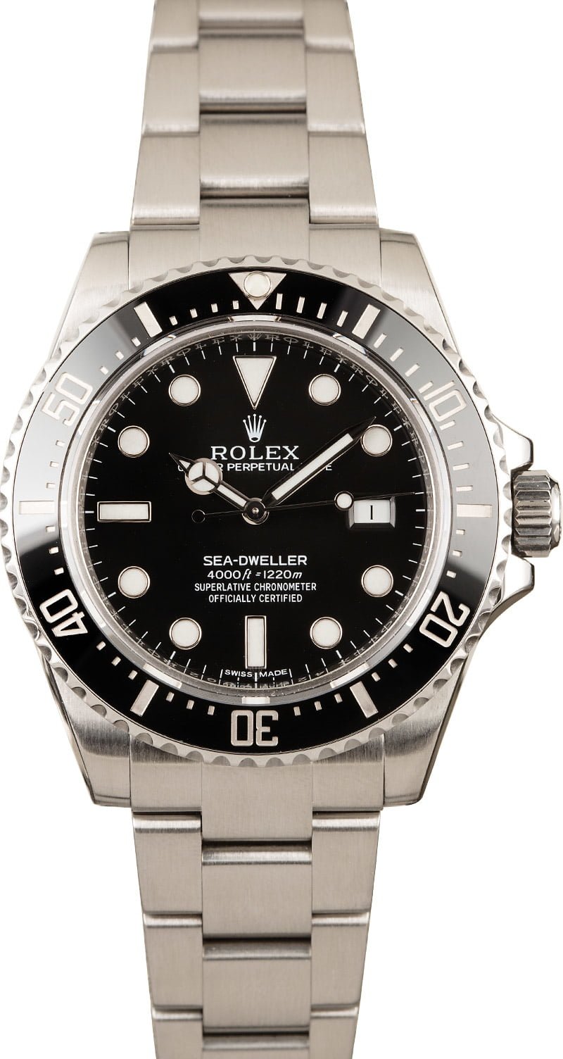 rolex sea dweller 4000 ft 1220 m price