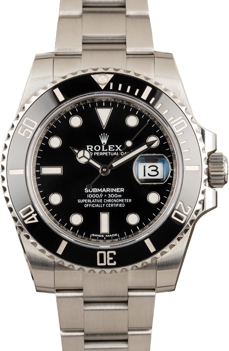 rolex submariner oyster perpetual date black