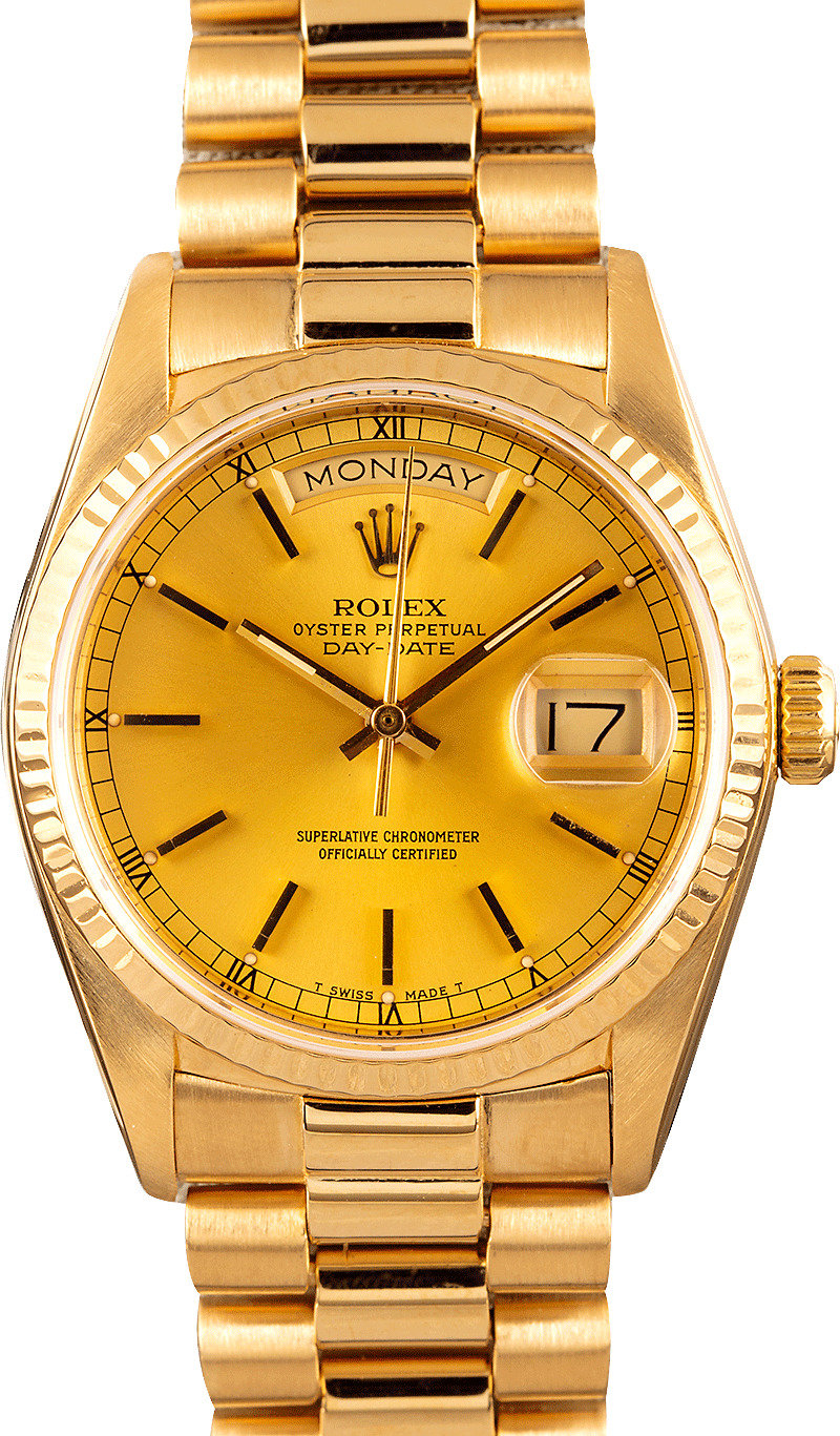 used gold rolex presidential