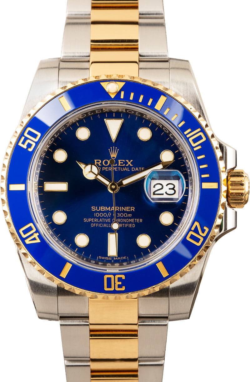 Buy Used Rolex Submariner 116613 | Bob's Watches - Sku: 138314 x