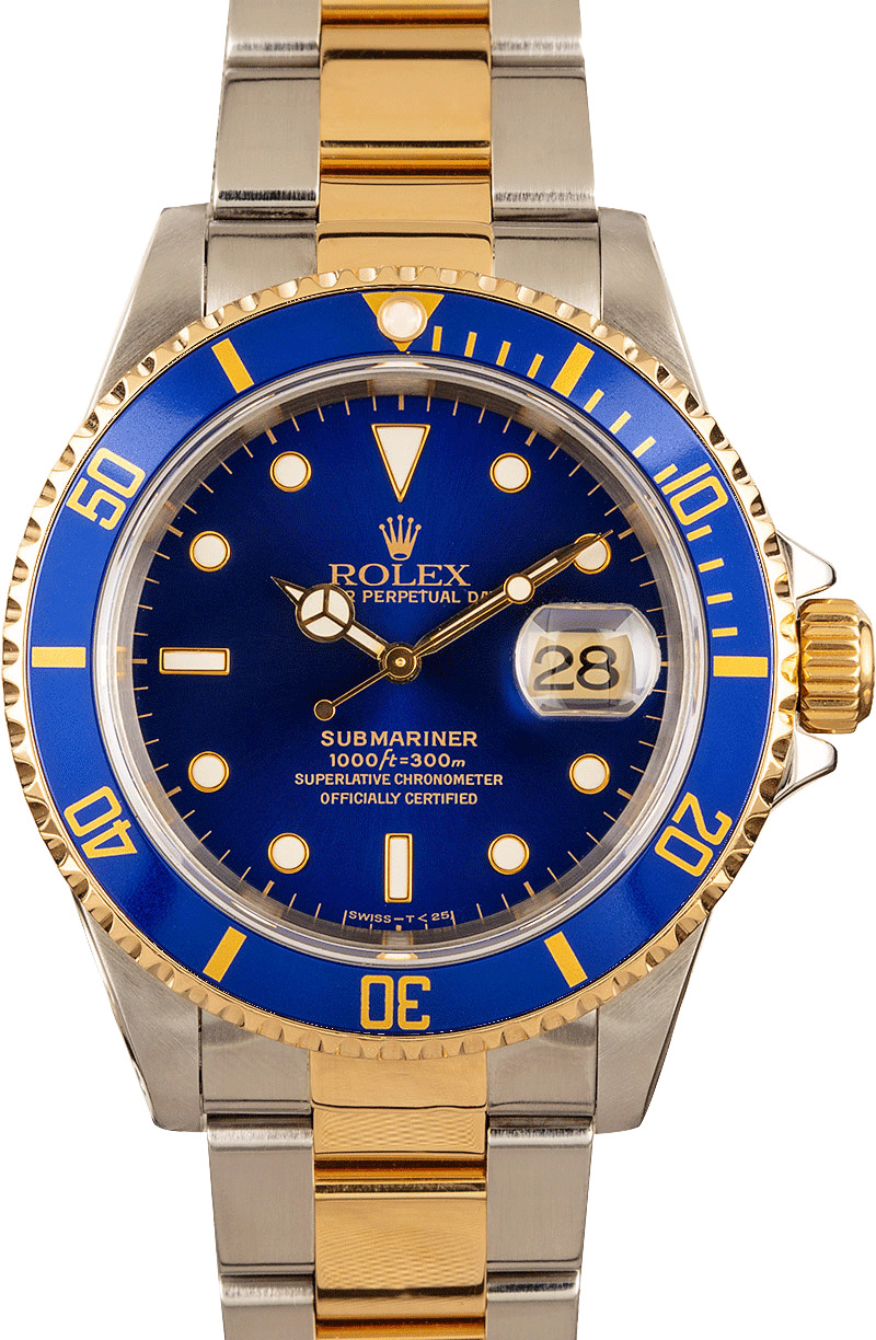 Buy Used Rolex Submariner 16613 | Bob's Watches - Sku: 143489 x