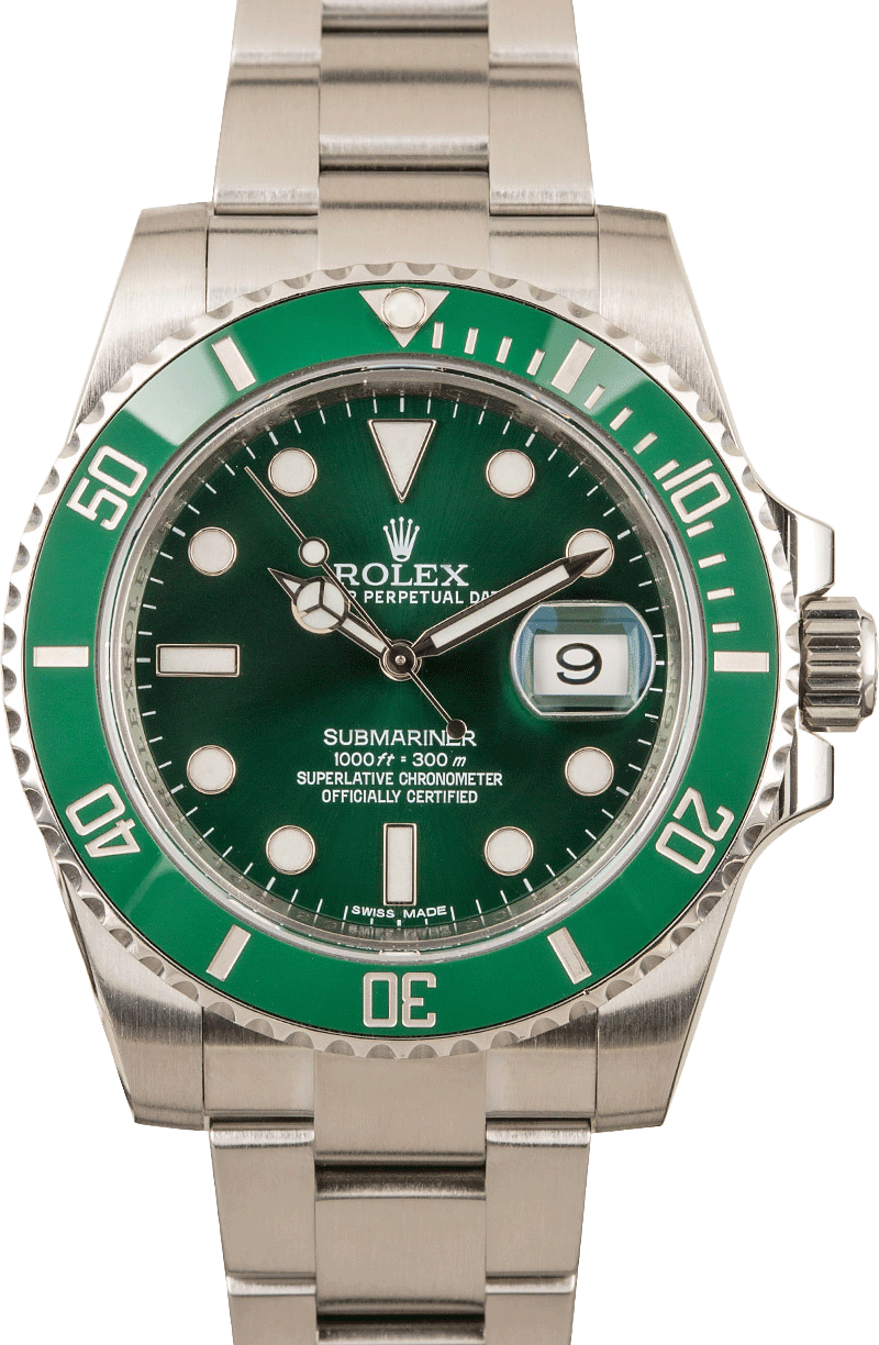 rolex submariner anniversary green price