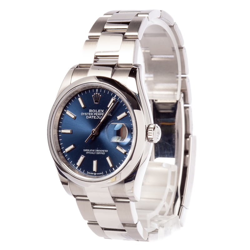 Buy Used Rolex Datejust 126200 | Bob's Watches - Sku: 150379 x