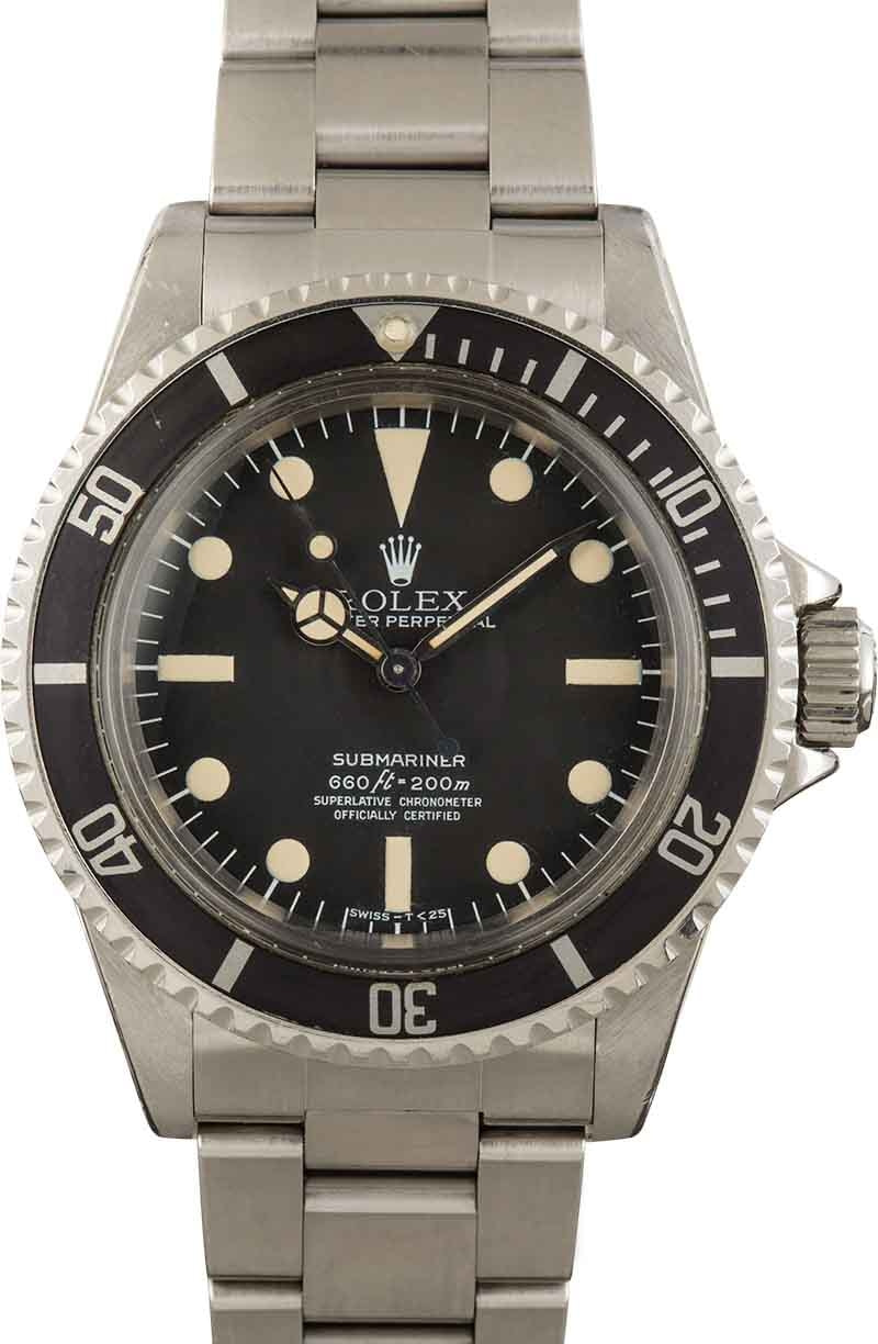 Buy Used Rolex Submariner 5512 Bob s Watches Sku 154152