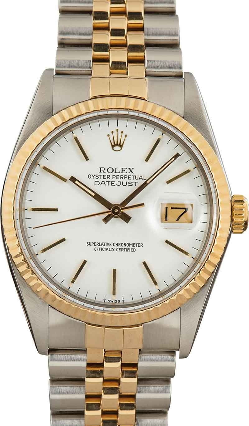 Buy Used Rolex Datejust 16013 | Bob's Watches - Sku: 159722