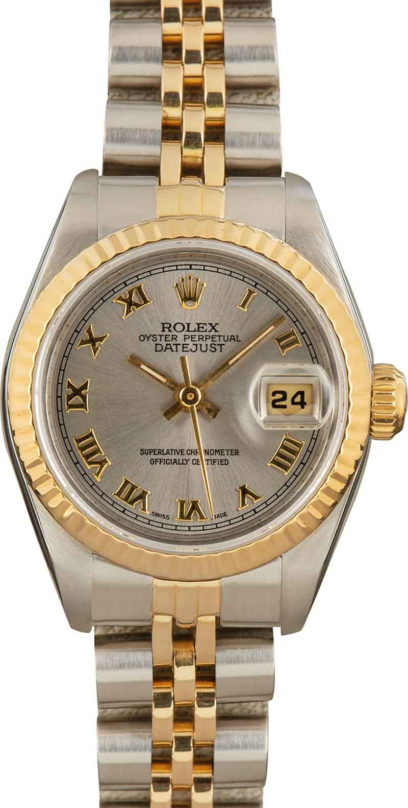 Womens datejust best sale rolex used