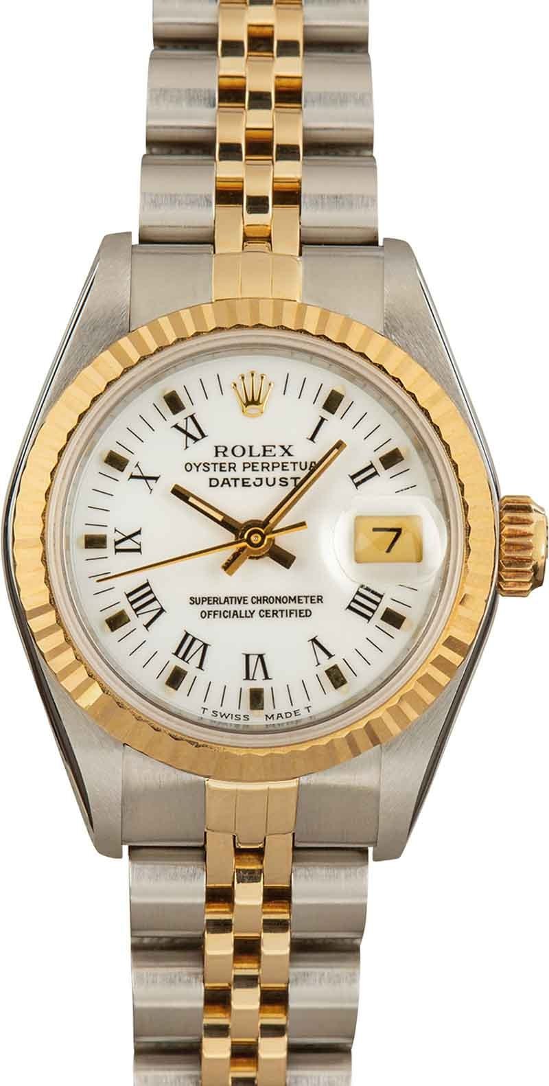 Women's Rolex Datejust 69173 Two-Tone