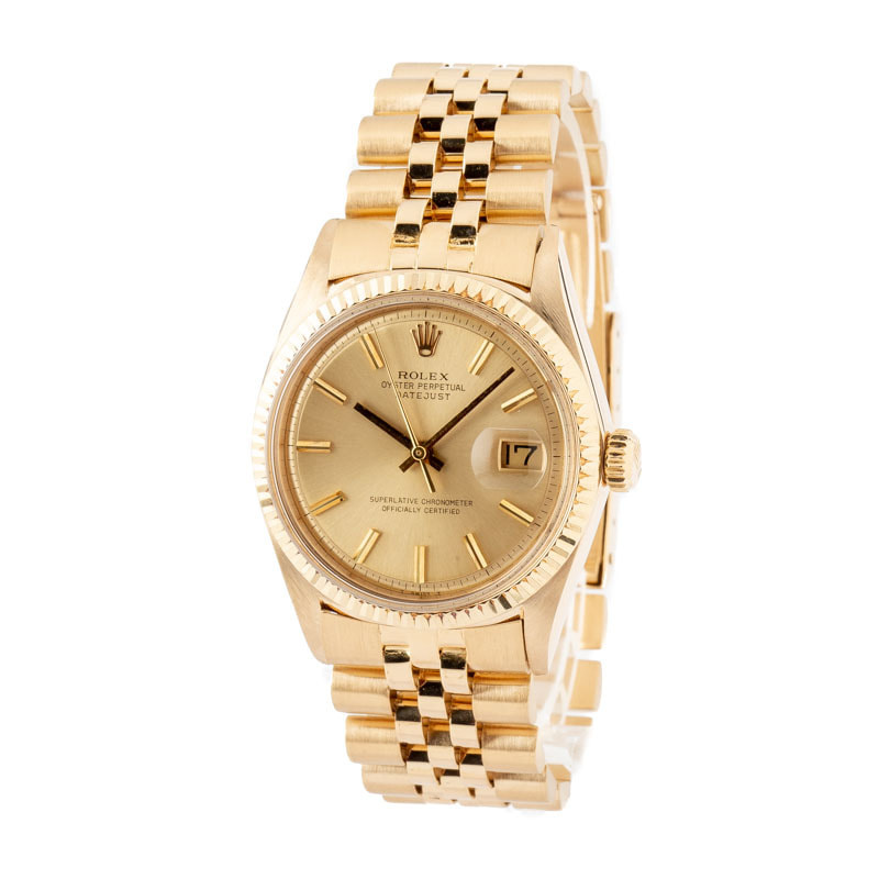 Rolex Datejust 1601 Yellow Gold