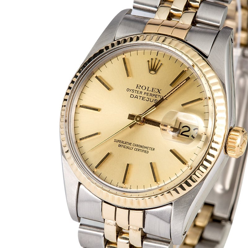 Datejust Rolex 16013 Champagne Dial