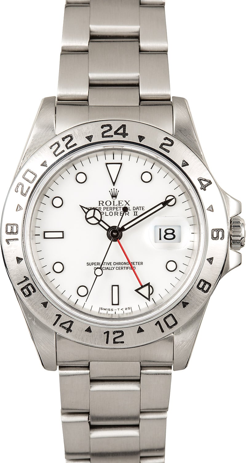 Men's Rolex Explorer II Men's Stainless Steel 16570