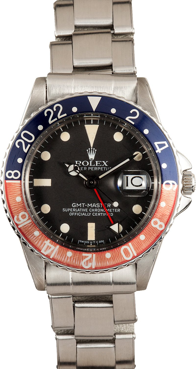 Rolex GMT-Master 1675 PCG With Faded 