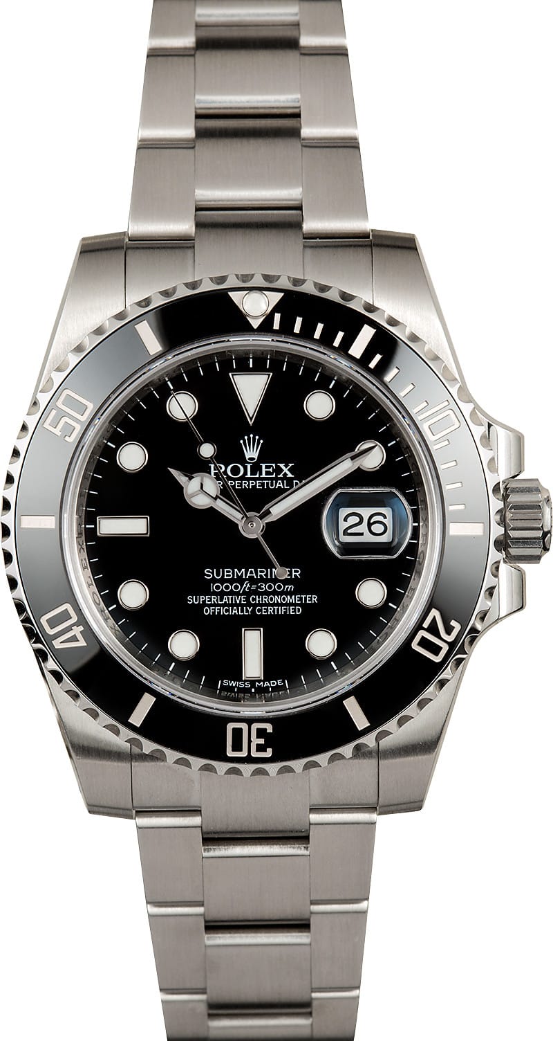 Rolex Black Ceramic Submariner 116610