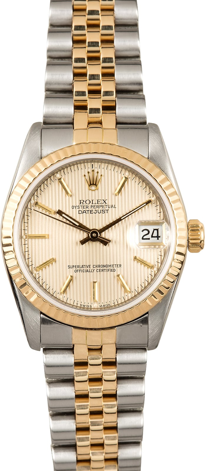 Men's or Ladies Rolex Datejust Midsize Watch 68273