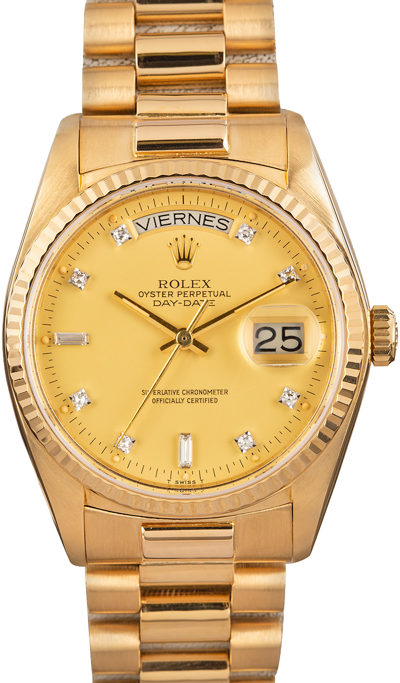 pre owned rolex president