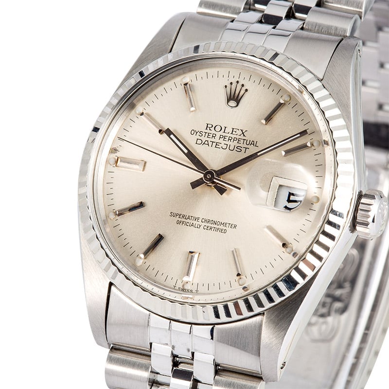 Rolex Oyster Perpetual DateJust Stainless Steel 16014