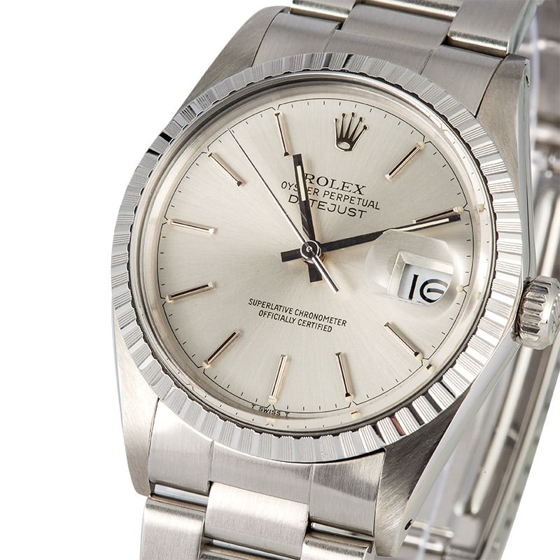 Rolex Datejust 16030 Stainless Oyster