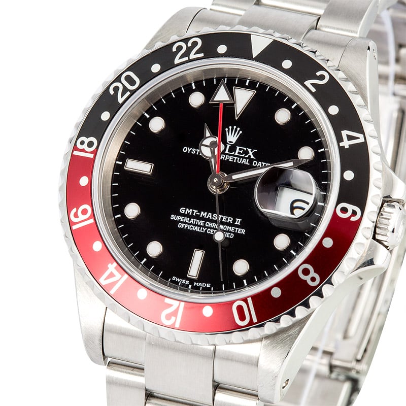 Rolex Gmt Master Ii 16710 Coke 100 Authentic