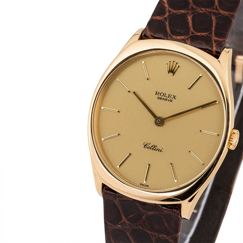 Pre Owned Rolex Cellini 4133 18K Yellow 