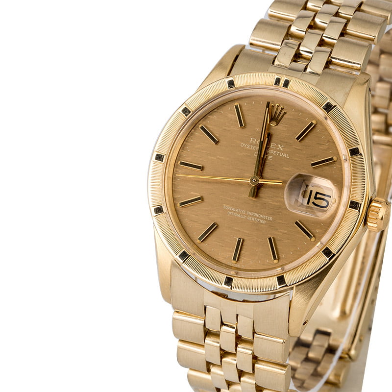 Rolex Date 1501 Yellow Gold Watch | Bob's Watches Item: 119248