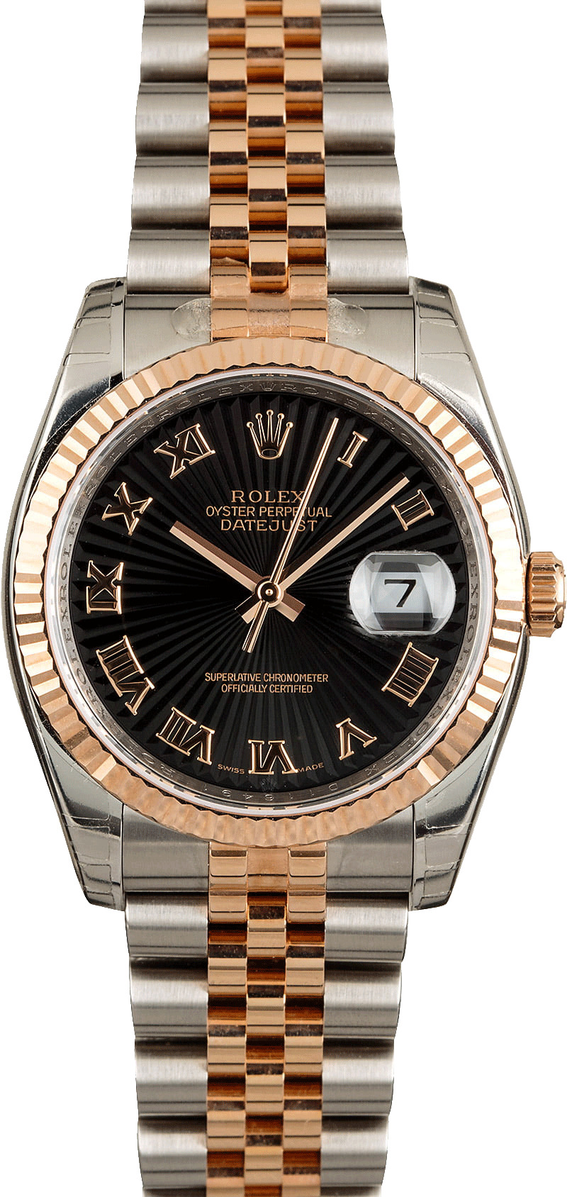 rolex black sunburst dial